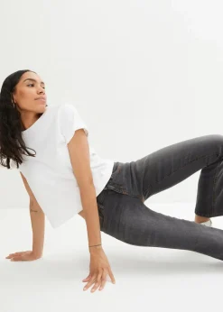 Bootcut Jeans Mid Waist, Stretch