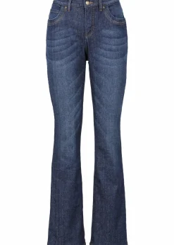 Bootcut-Jeans High Waist, Thermo