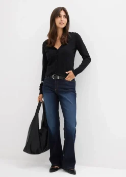 Bootcut-Jeans Mid Waist