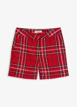 Bouclé-Shorts