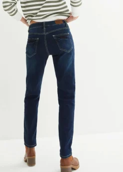 Boyfriend Jeans Mid Waist, Stretch