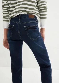 Boyfriend Jeans Mid Waist, Stretch