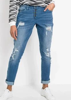 Boyfriend Jeans Mid Waist