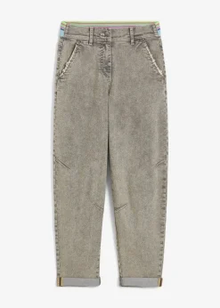 Boyfriend-Jeans mit Vintagewaschung