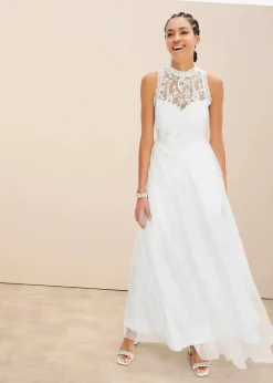 Brautkleid aus Tüll und Spitze