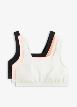 Bustier mit Bio-Baumwolle ​(3er Pack)