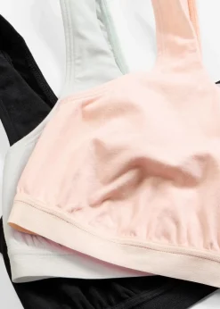 Bustier mit Bio-Baumwolle ​(3er Pack)