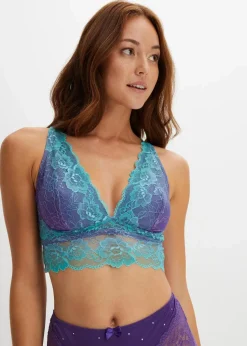 Bustier mit zarter Spitze im Farbverlauf