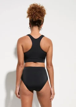 Bustier-Bikini mit Ringerrücken (2-tlg. Set)