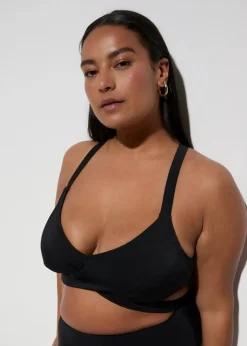 Bustier-Bikini (2-tlg.Set) mit Bindedetail