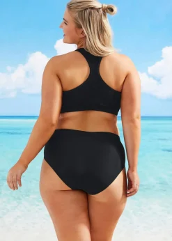 Bustier-Bikinioberteil mit Spitze