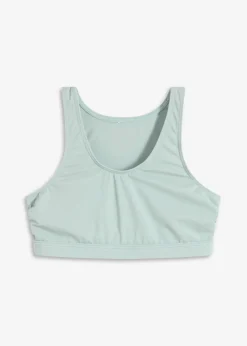 Bustier-Bikinioberteil mit verstellbarer Unterbrust