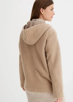 Cabanjacke aus kuscheligem Bouclé