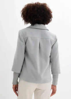 Cabanjacke mit Strickärmeln