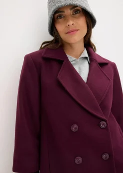 Cabanjacke mit Strickärmeln