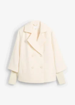 Cabanjacke mit Strickärmeln