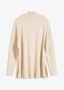 Cape-Pullover aus aus softem Viskose-Mix