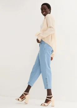 Capri Jeans Mid Waist