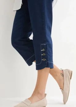 Capri Jeans Mid Waist