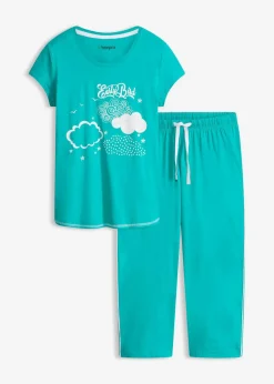 Capri Pyjama aus reiner Bio-Baumwolle