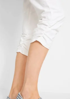 Capri-Hose aus Baumwoll-Mix