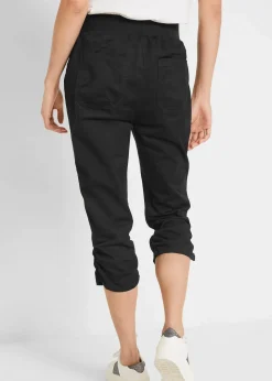 Capri-Hose aus Baumwoll-Mix