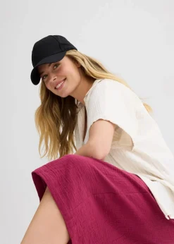 Capri-Hose aus softem Musselin