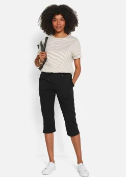 Caprihose mit Bindeband