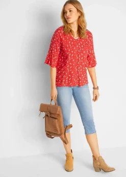 Capri-Komfort-Stretch-Jeans, 2-er Pack