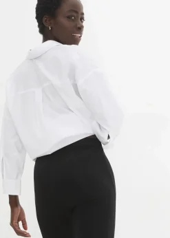 Capri-Leggings aus Baumwoll-mix