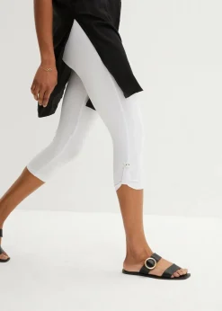 Capri-Leggings aus Bio-Baumwolle