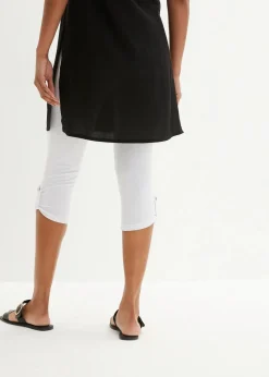 Capri-Leggings aus Bio-Baumwolle