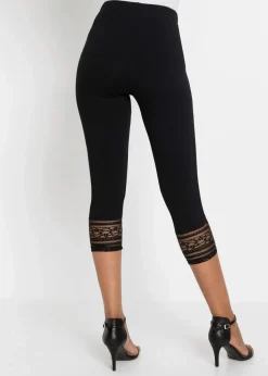 Capri-Leggings mit Bio-Baumwolle