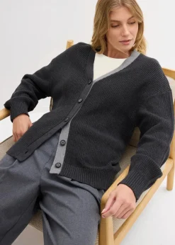 Cardigan aus reiner Baumwolle