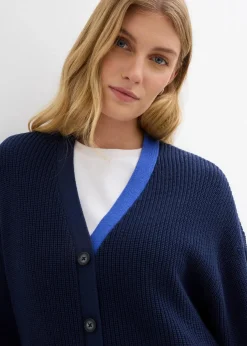 Cardigan aus reiner Baumwolle