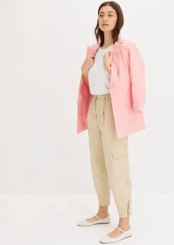 Cargohose aus Baumwolle mit Stretch