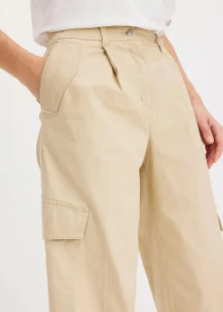 Cargohose aus Baumwolle mit Stretch