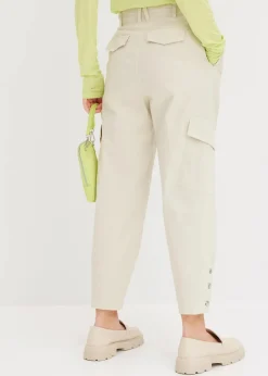 Cargohose aus Baumwolle mit Stretch