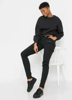 Cargohose aus elastischem Baumwoll-Mix