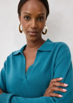 Cashmerepullover mit Good Cashmere Standard®-Anteil