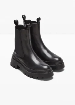 Chelsea-Boots aus Leder