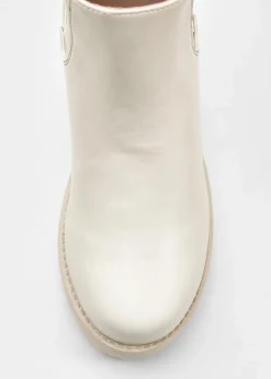 Chelsea-Boots mit Blockabsatz