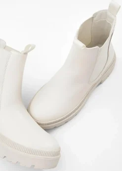 Chelsea-Boots mit Profilsohle