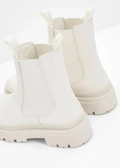 Chelsea-Boots mit Profilsohle