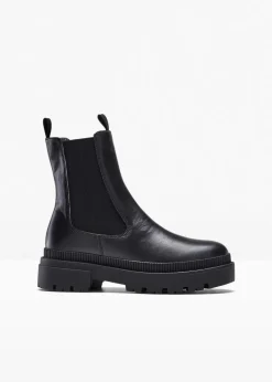Chelsea-Boots mit Profilsohle