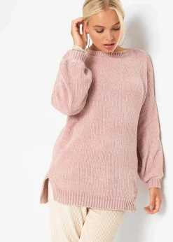 Chenille-Longpullover