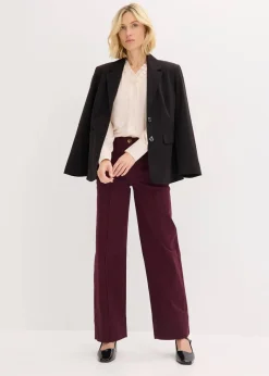 Chiffonbluse mit Rüschen