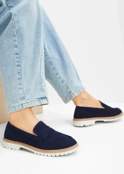 Chunky Loafer mit Profilsohle