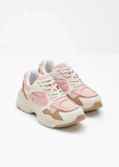 Chunky Sneaker mit leichter Sohle