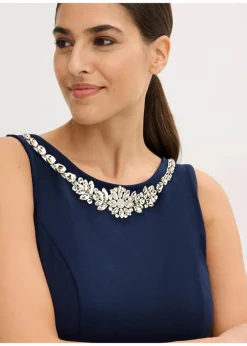 Cocktailkleid mit Strassapplikation